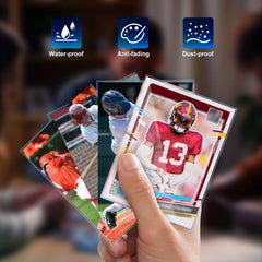 COLQU acid-free non-PVC material preserves card quality.