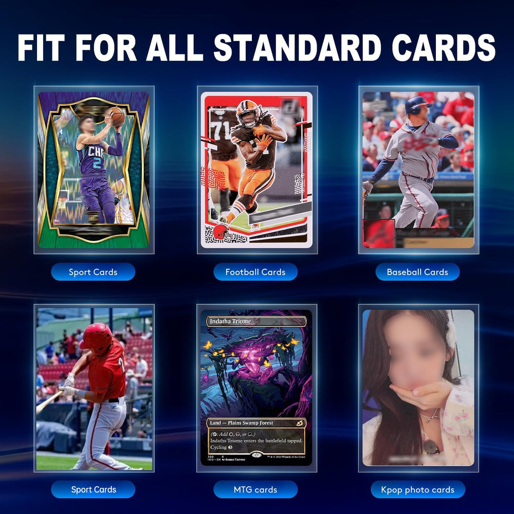COLQU acid-free non-PVC sleeves protect valuable cards over time.