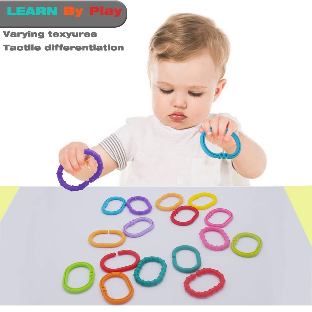 COLVWOFA crib-mount option keeps toys within reach for infant exploration