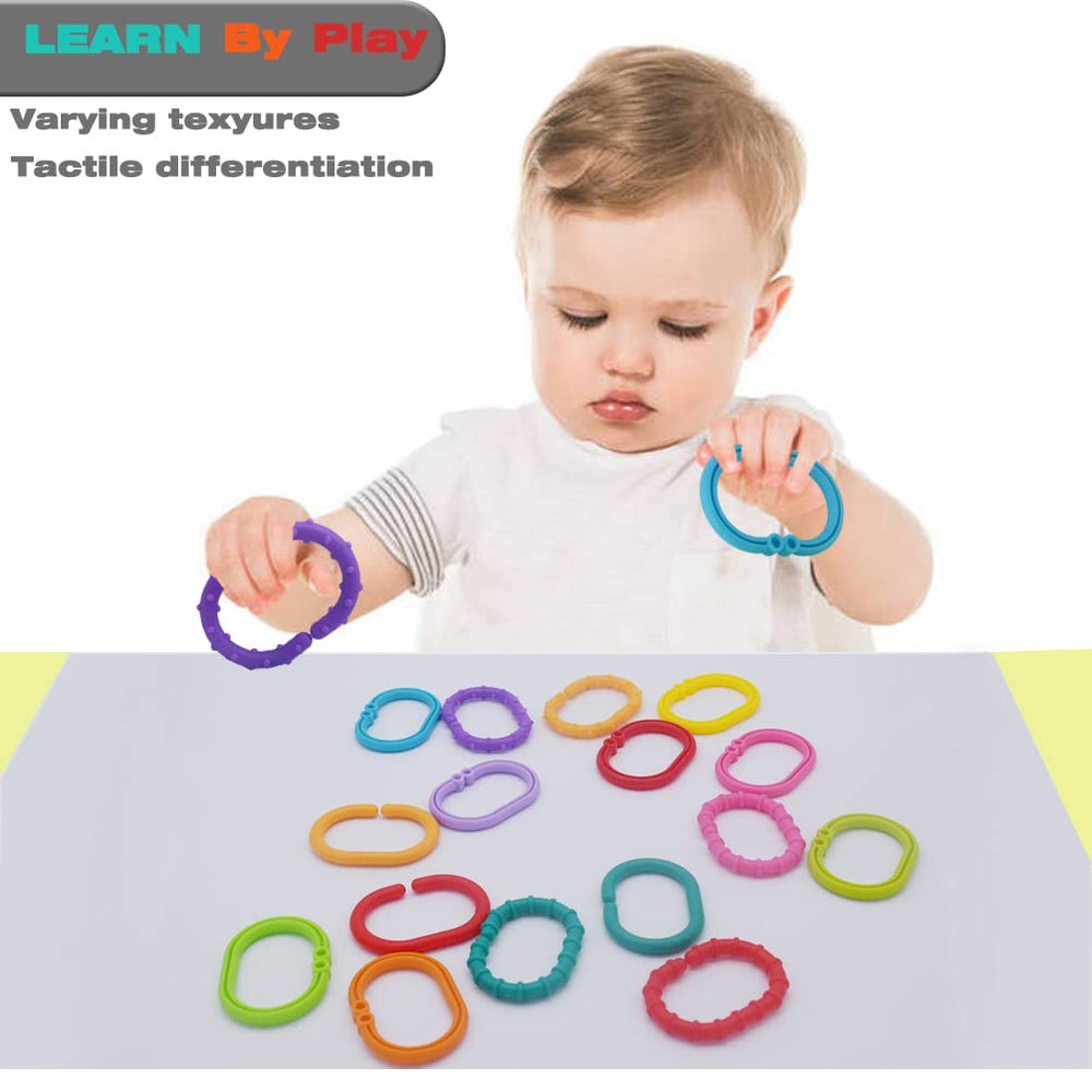 COLVWOFA crib-mount option keeps toys within reach for infant exploration