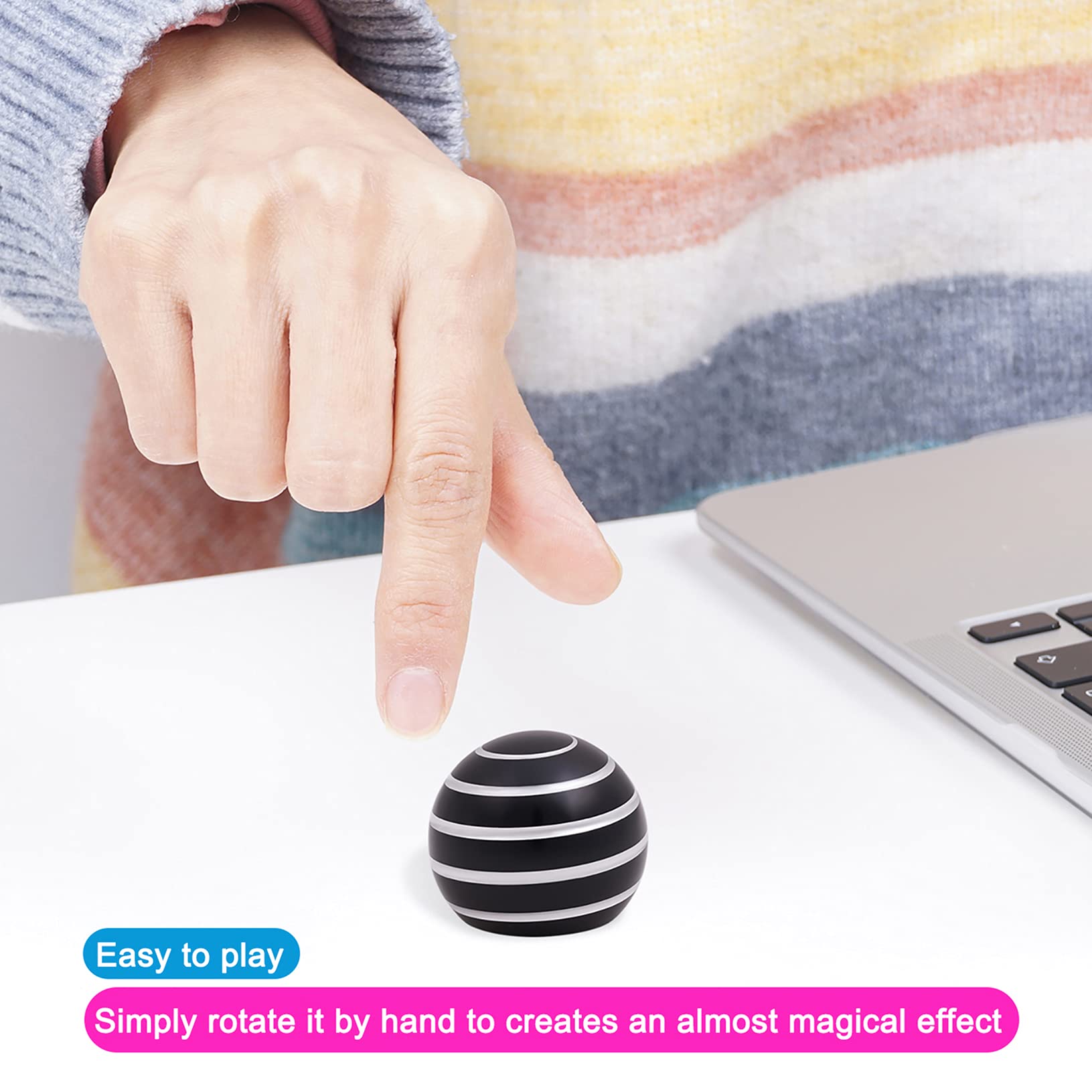 Comerda optical illusion flow mesmerizes while you work for calm focus.