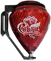 Cometa cobra top shows snake texture, built for long-lasting spins.
