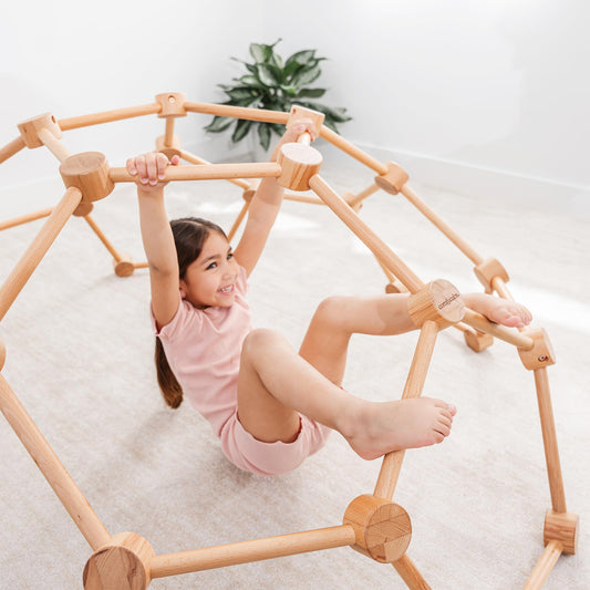 Comfy Cubs transformable fort setup enables cozy indoor fort-building and imaginative play.