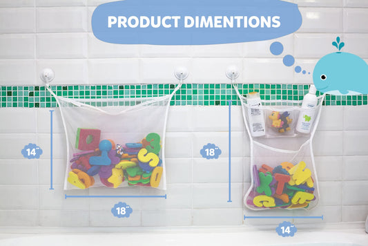Comfylife locking suction cups keep the organizer securely attached