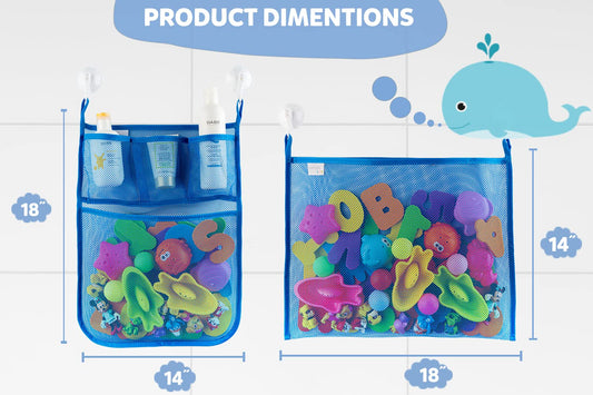 Comfylife ultra-strong suction cups secure organizer to tiles for stable storage.