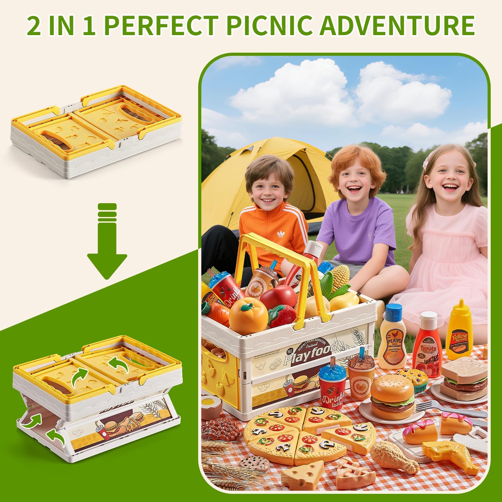 Comirth Exclusive Pizza Play Food designed for realistic cutting.