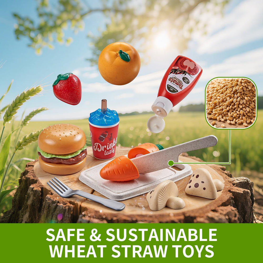 Comirth Durable kitchen utensils and knife for realistic prep.