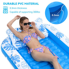 71x47 inch surface provides ample space to stretch and unwind.