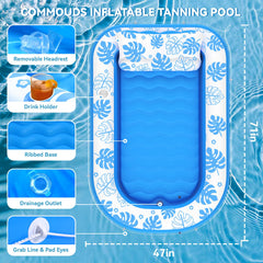 Durable 0.3mm PVC adds longevity and a soft touch.