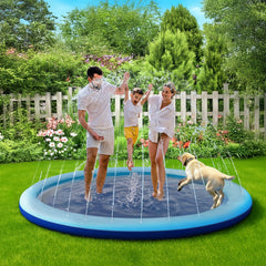 Spacious 77-inch COMMOUDS pad suits babies, toddlers, pets.