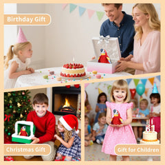 Comnonage Talking Parrot Toy is a colorful gift idea for kids.
