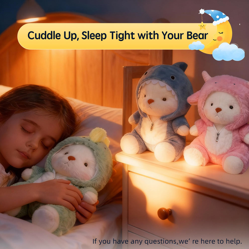 Comnonage teddy bear makes a thoughtful gift for kids and toddlers
