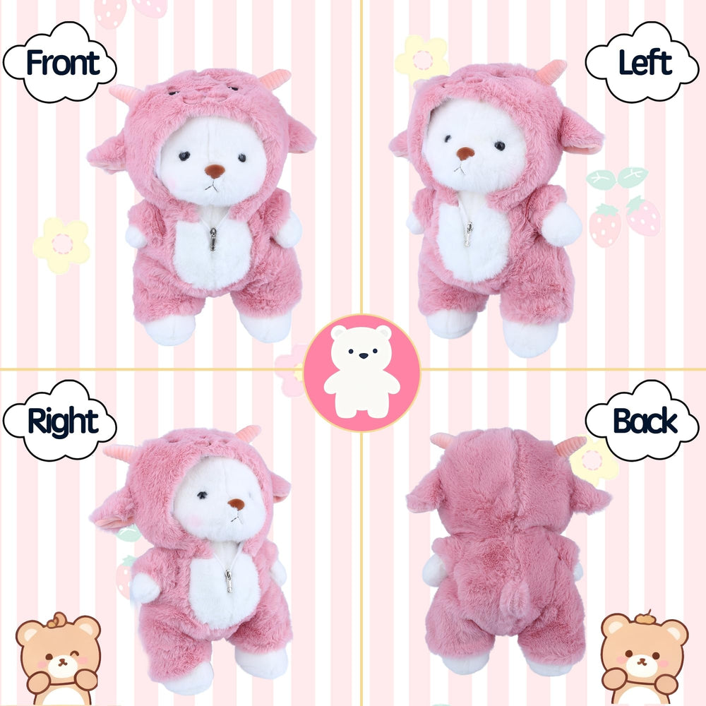 Lightweight 13-inch Comnonage bear easy to carry on trips