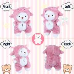 Lightweight 13-inch Comnonage bear easy to carry on trips