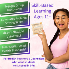 COMPASS Redirect Flashcards show thought reframing on the back for guidance