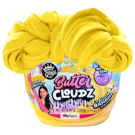 Compound Kings fluffy butter cloudz slime bucket for soft sensory play