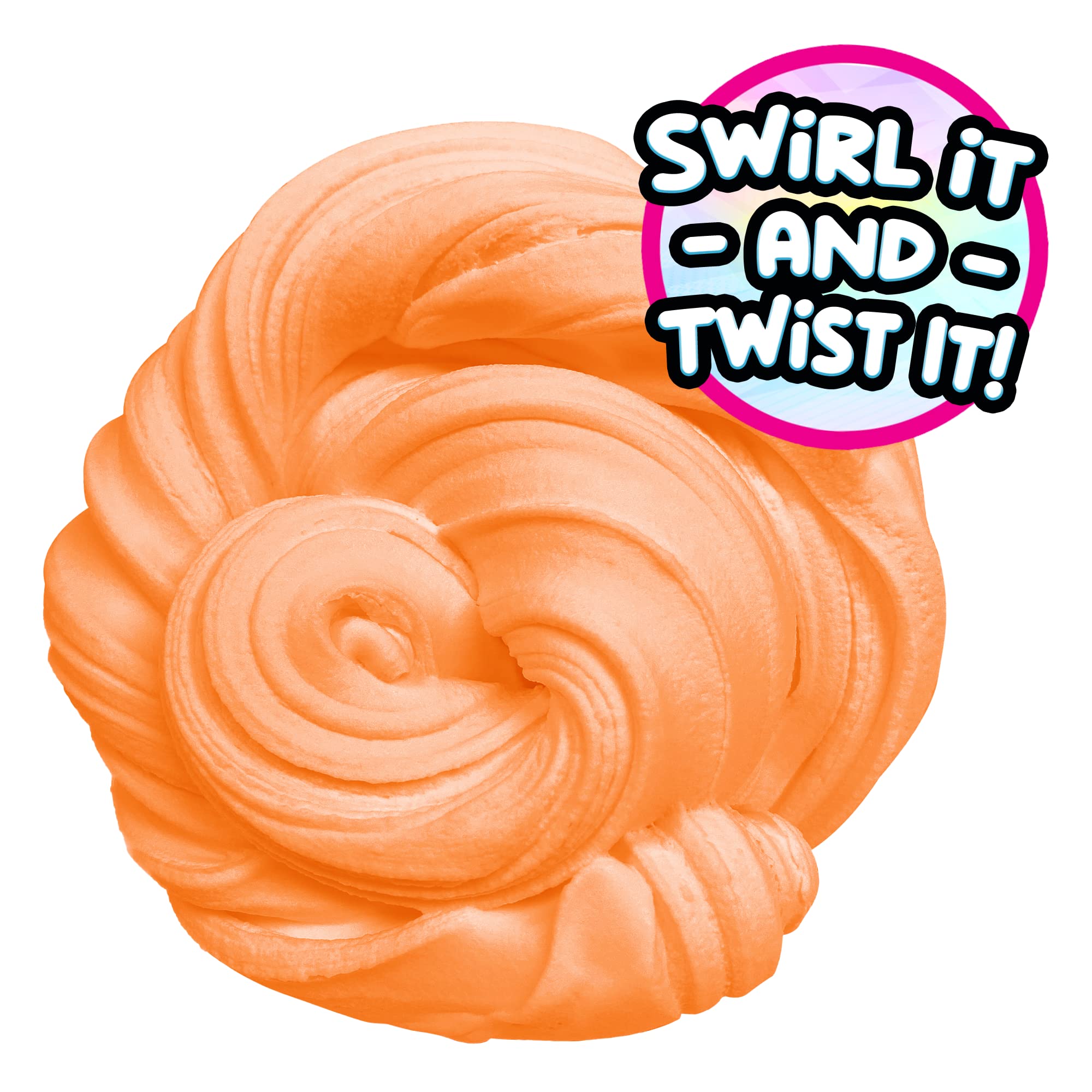Compound Kings Fluffy Butter Cloudz slime on table ready for activity