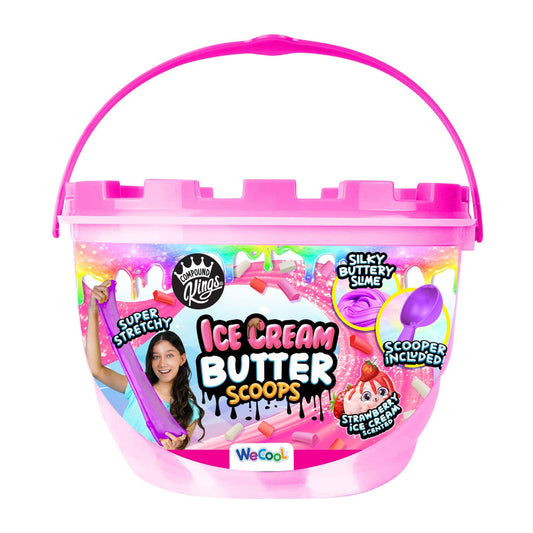 Compound Kings Ice Cream Butter Cloudz set top view for instant sensory fun