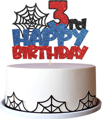 Confetti! superhero topper with multilayer glitter 3D finish for a show-stopping cake