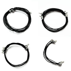 Five-piece connecting cable set for LED kit with 0.8mm 2-pin connectors, ideal for DIY building blocks