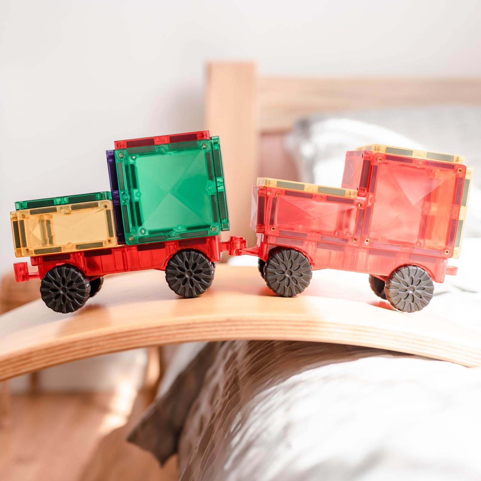 Connetix Rainbow Motion Pack door pieces for interactive builds