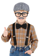 CONNICS bushy eyebrows costume adds animated aging detail