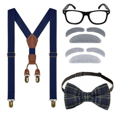 CONNICS Kids 100th Day costume with suspenders offers authentic vintage flair for school events