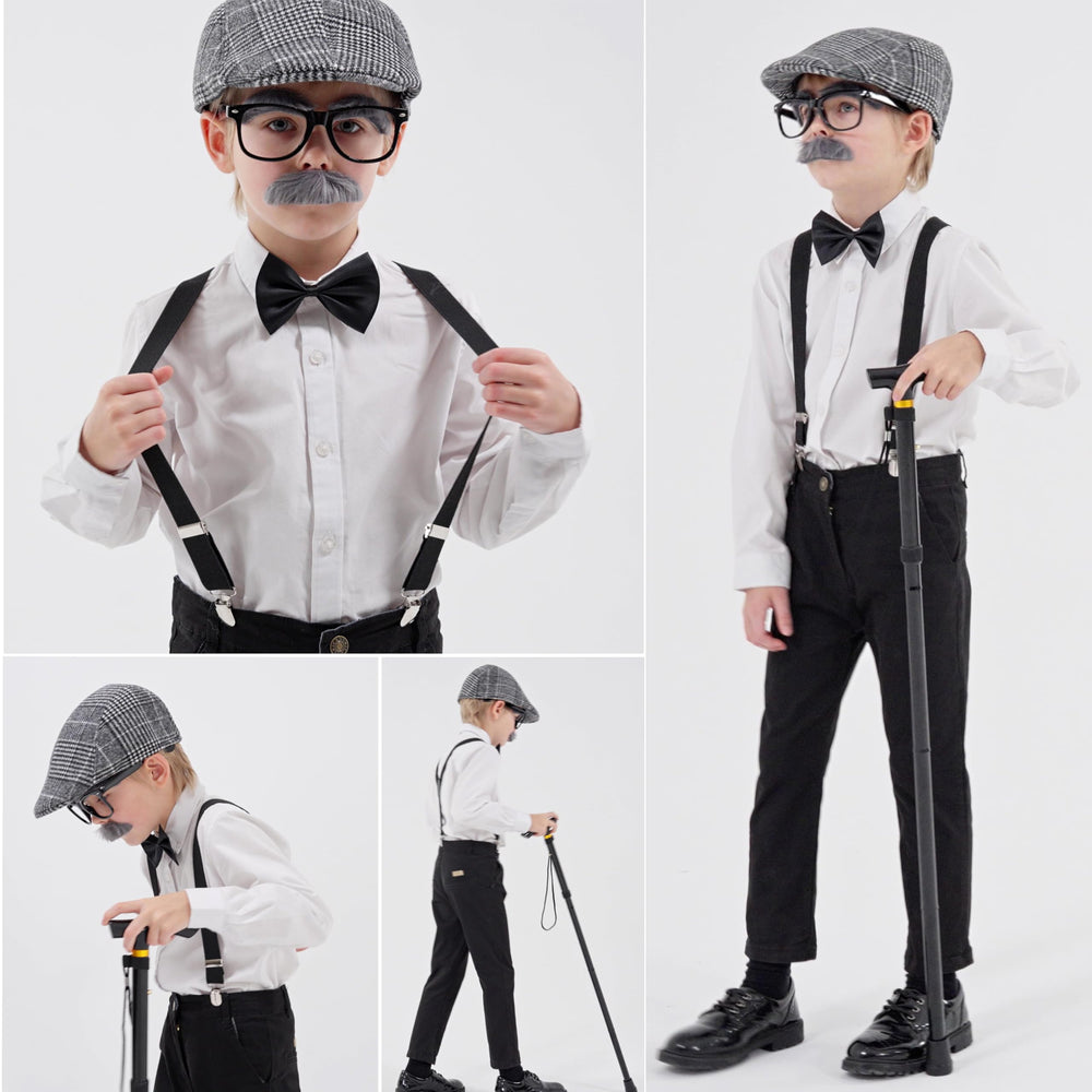CONNICS Kids Costume Kit keeps everything ready for quick dressing.
