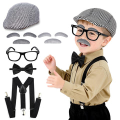 CONNICS old-man hat costume for kids with breathable fabric for comfort