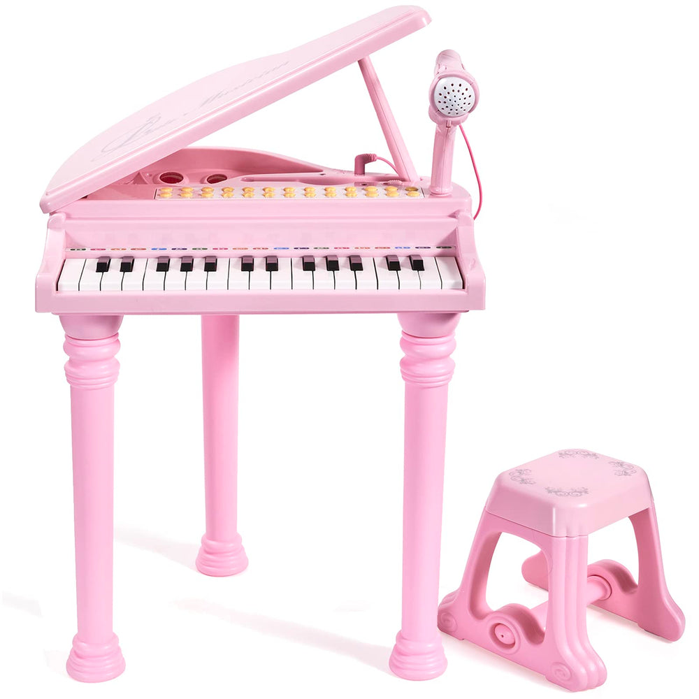 Conomus piano toy with stool included for comfortable seating