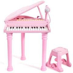 Conomus piano toy with stool included for comfortable seating