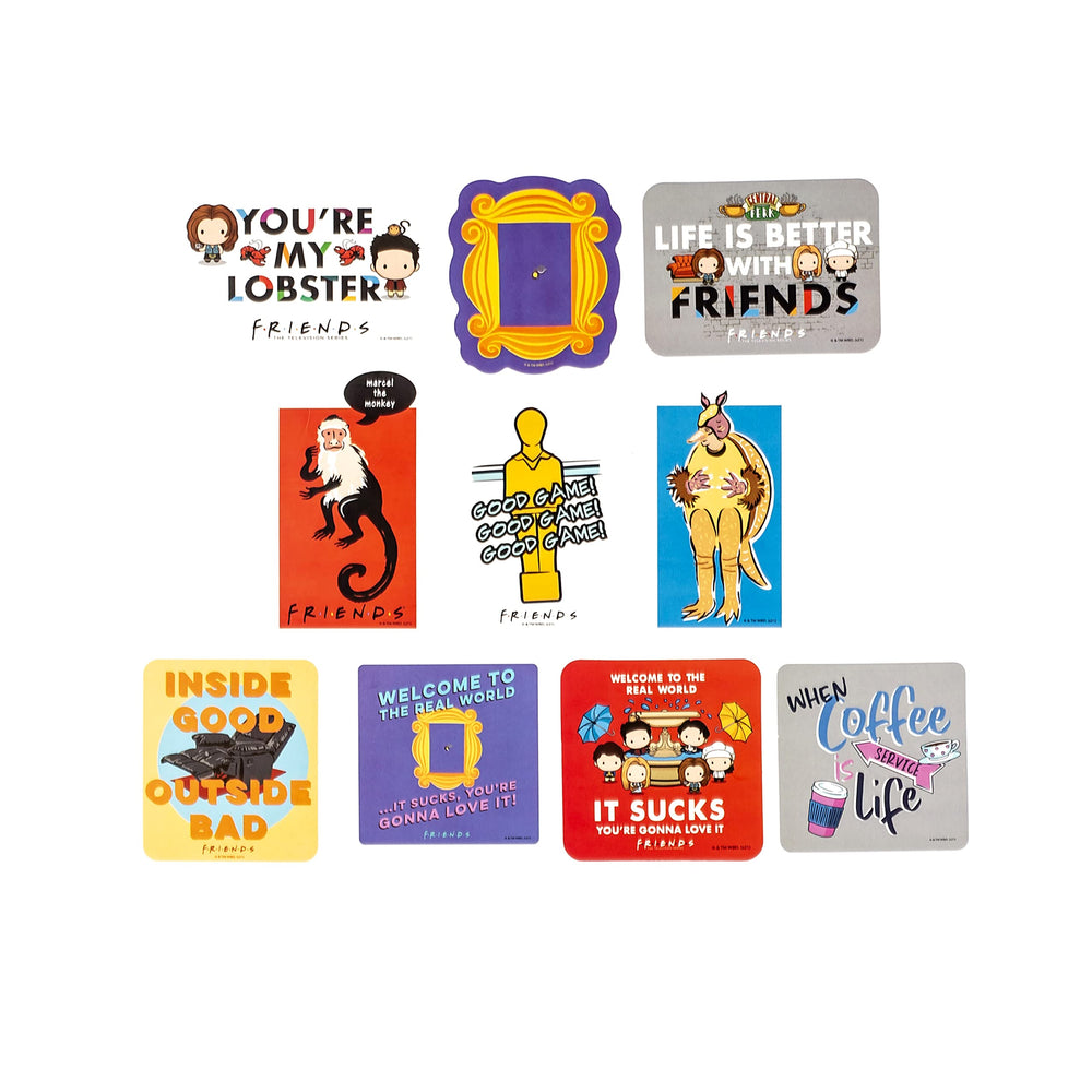 CON*QUEST chibi art stickers add personality to phones, tablets, and notebooks.