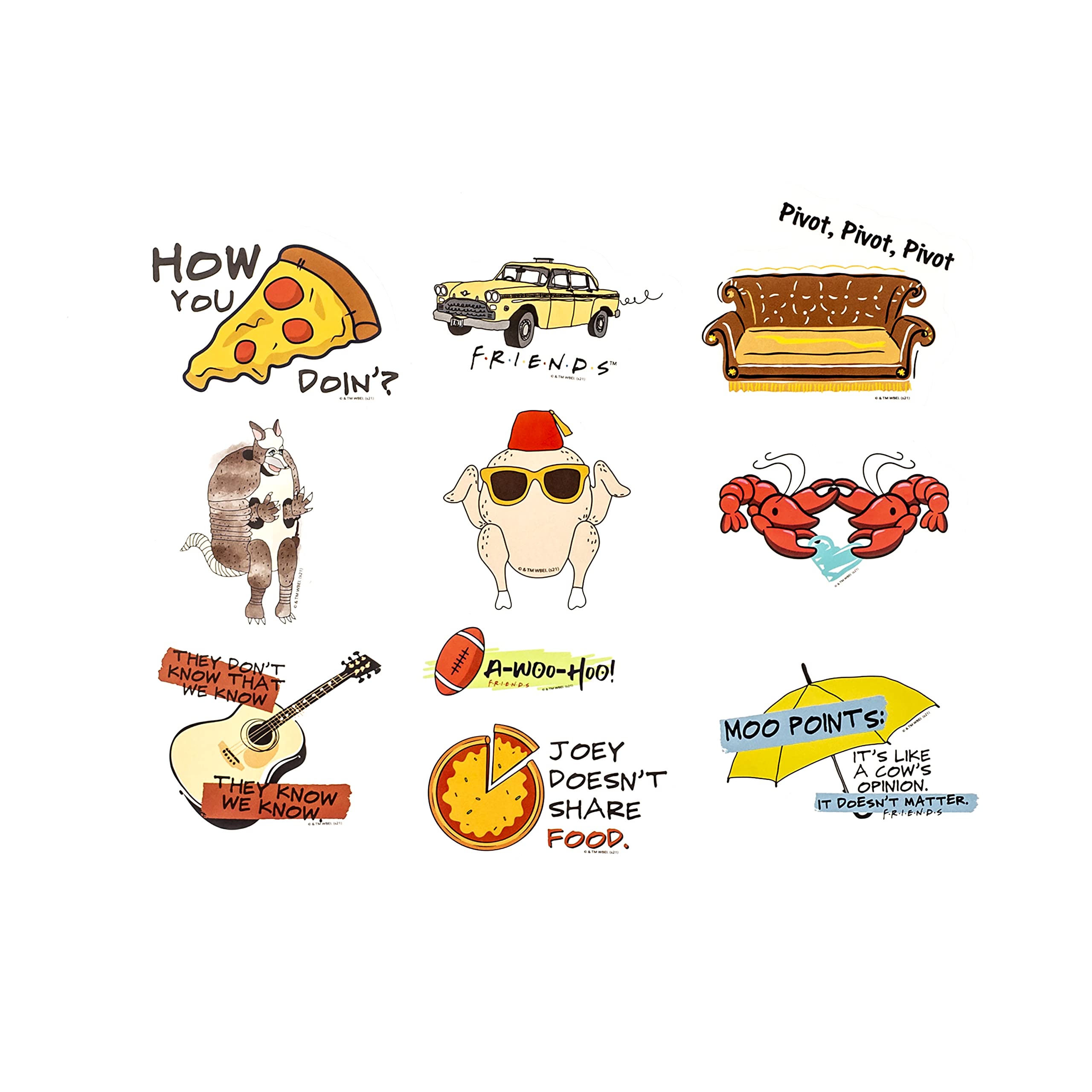 CON*QUEST 60 unique sticker designs offer versatile customization options.