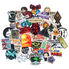 CON*QUEST proclamations sticker featuring iconic quotes for journals