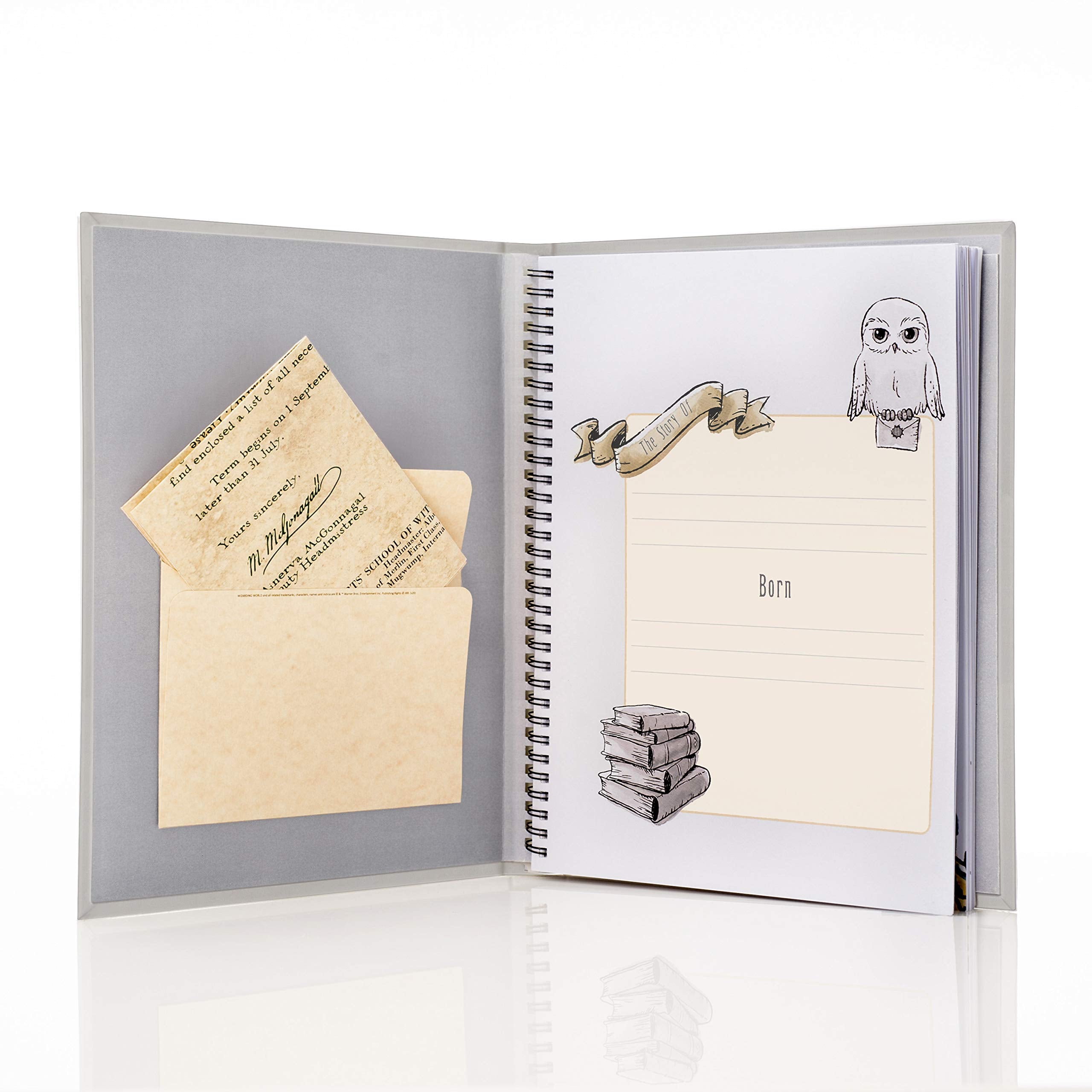 CON*QUEST family tree page with Whomping Willow stickers enriching family storytelling