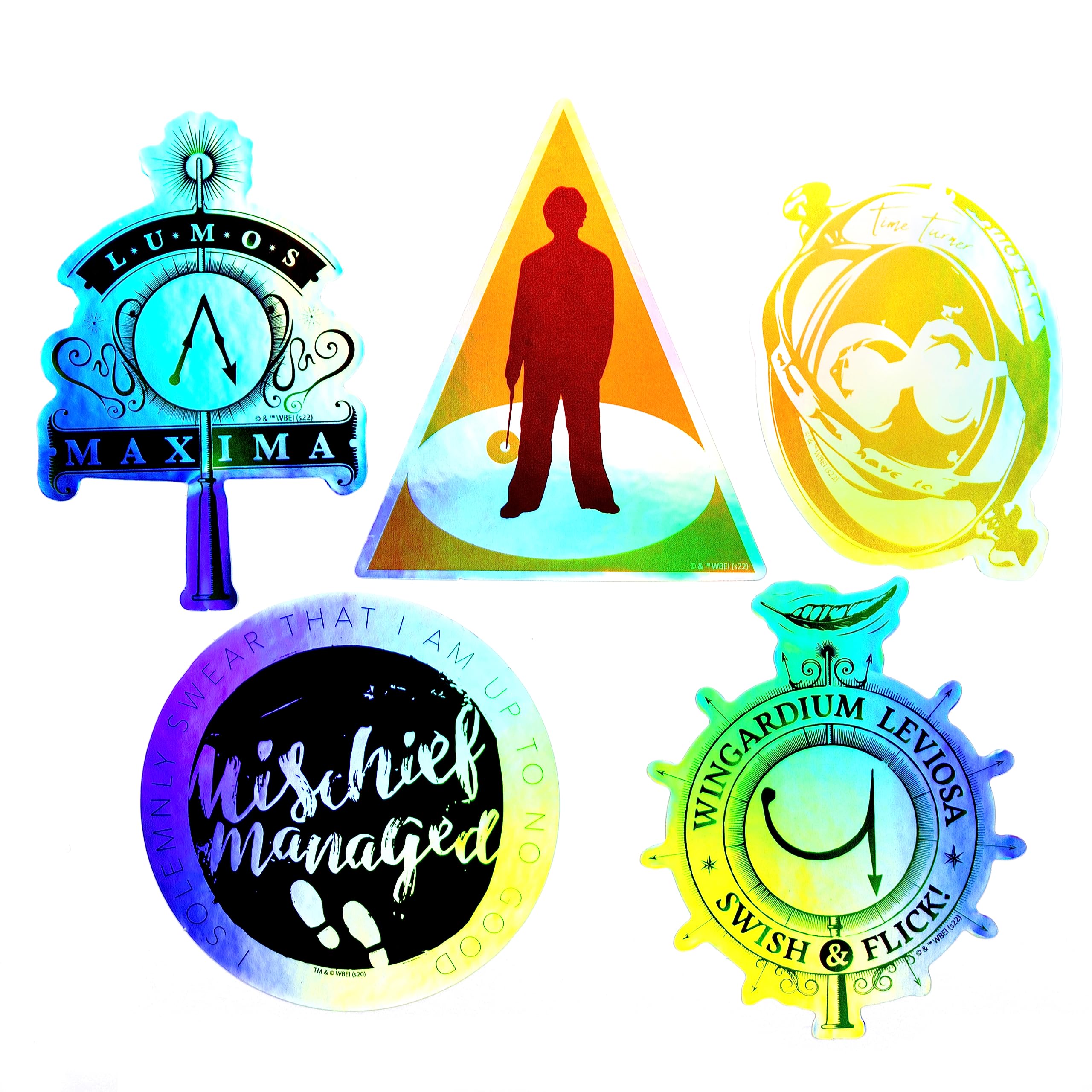 CON*QUEST Borgin & Burkes sign hologram sticker for gear customization