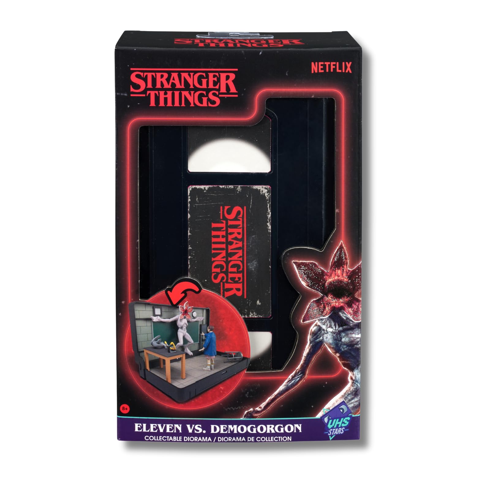 Console Heroes Demogorgon figure enhances the dramatic encounter with accurate detailing