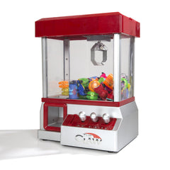 Constructive Playthings Carnival Crane Game front view for authentic at home arcade fun