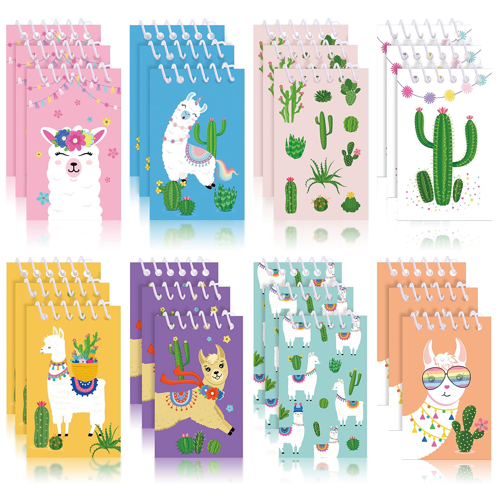 Containlol llama mini notebook 6x10cm for on-the-go note taking.