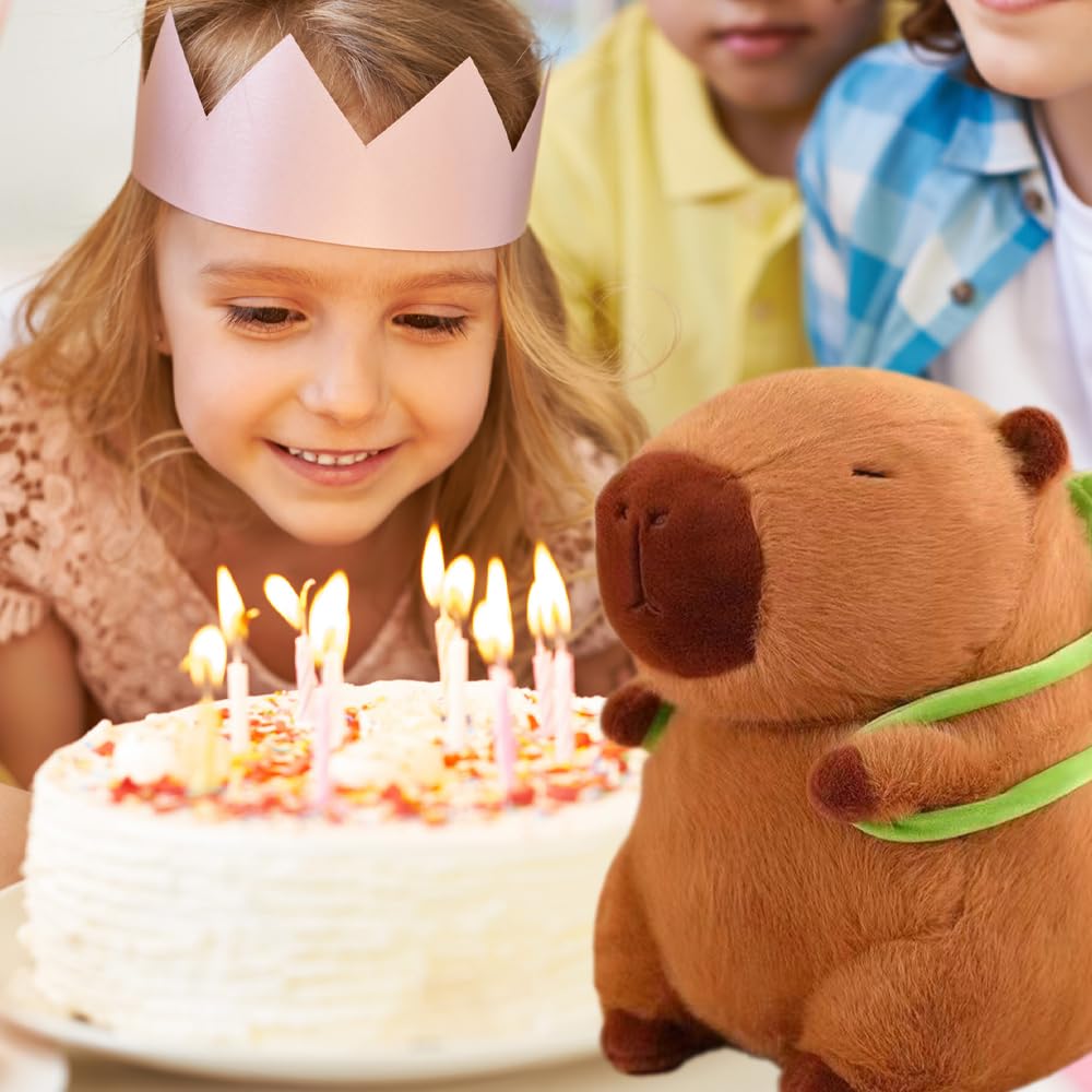 CONTEYEH Capybara plush toy in a cozy room decor setting