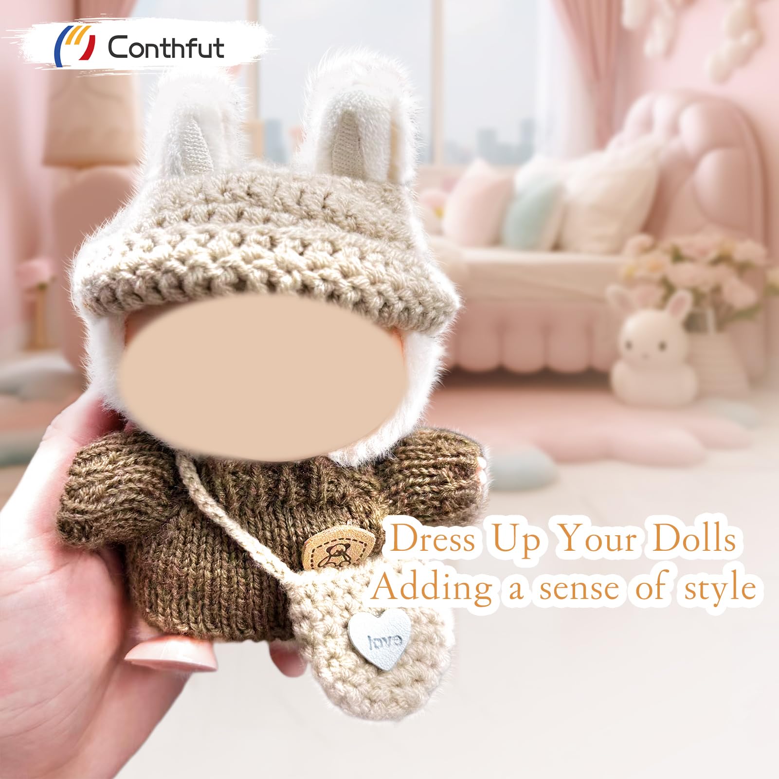 Conthfut 17cm doll clothes set displayed for photos and storytelling