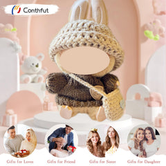 Conthfut 17cm doll clothes soft fabric designed for comfy wear