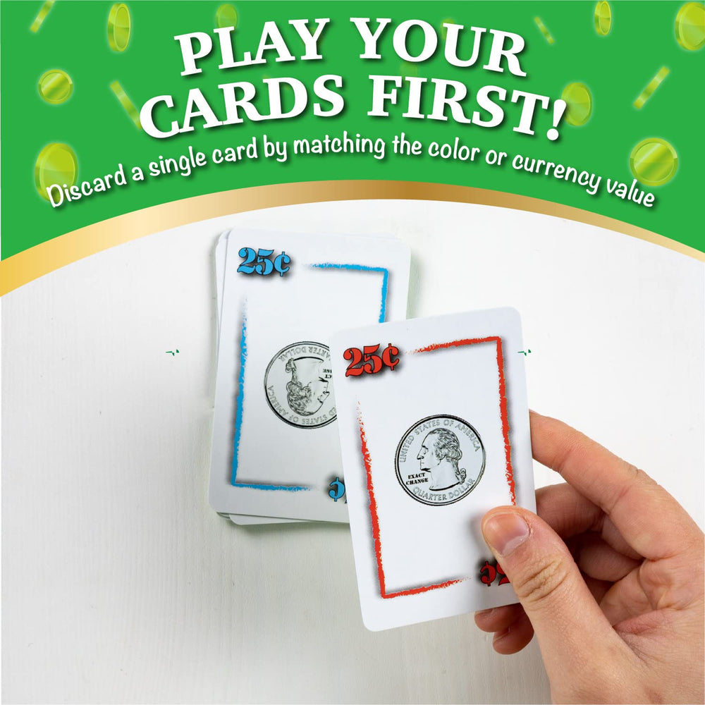 Kids organize chips and piles, practicing exact change with Continuum Games