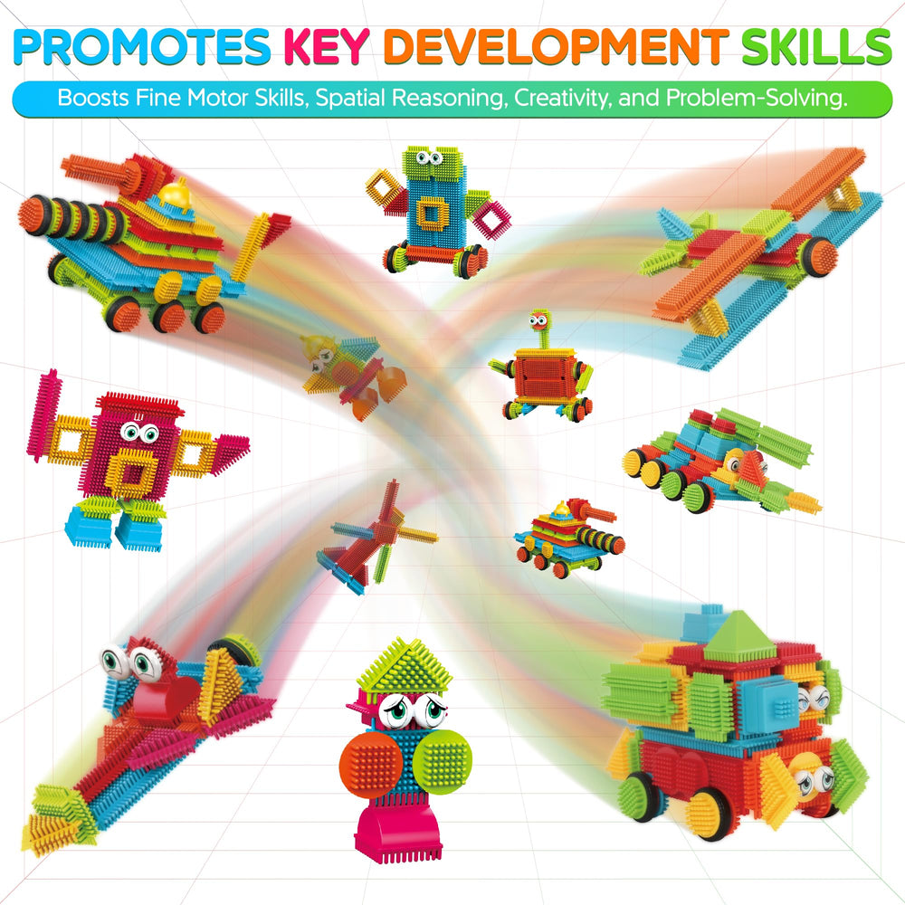 Contixo group activity bristle tiles encourage teamwork and cooperative learning