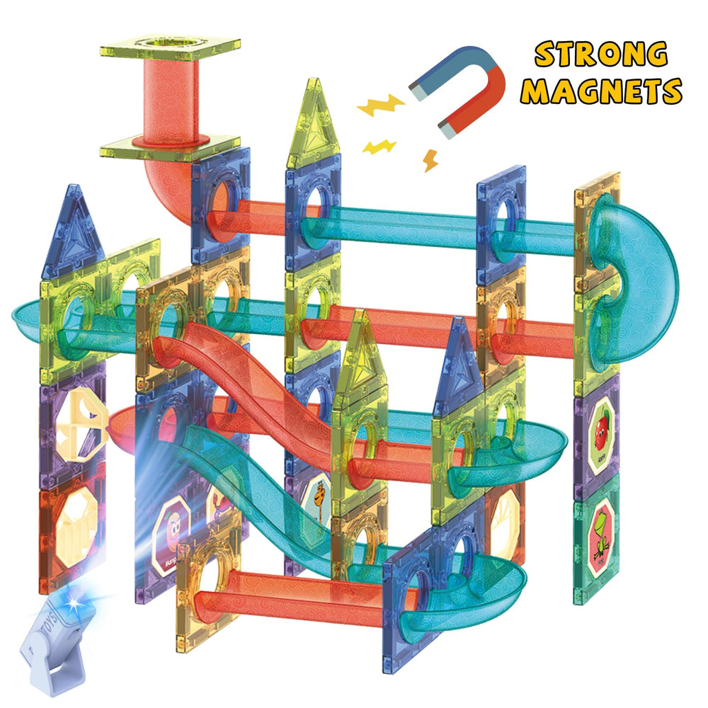 Contixo ramps, curves, and tunnels invite imaginative architecture and problem-solving play.