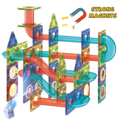 Contixo ramps, curves, and tunnels invite imaginative architecture and problem-solving play.