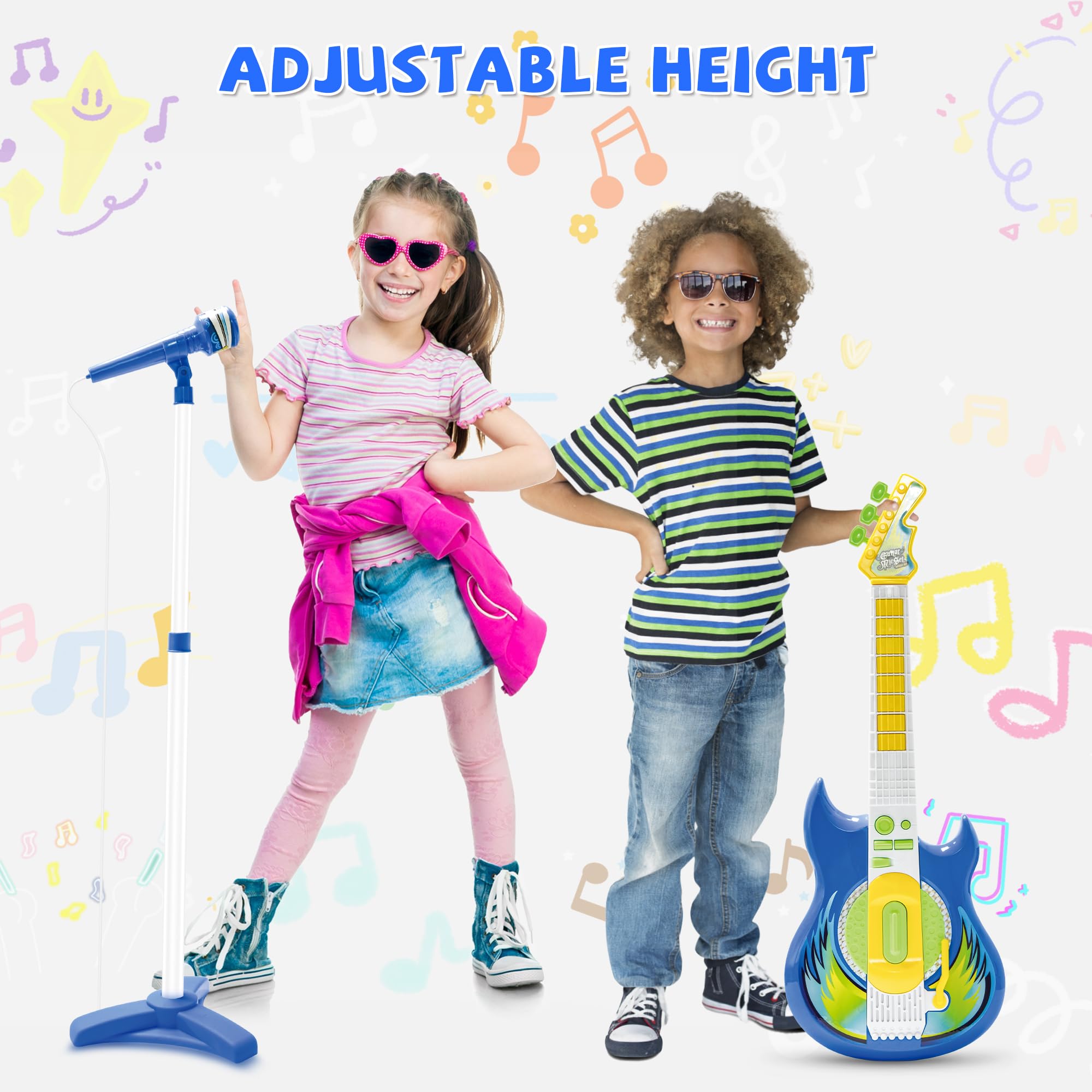 Contixo TG4 microphone stand extended height for karaoke