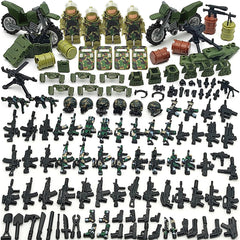 CONVENTEJOY camouflage weapon guns for minifigures, ideal for immersive battle play
