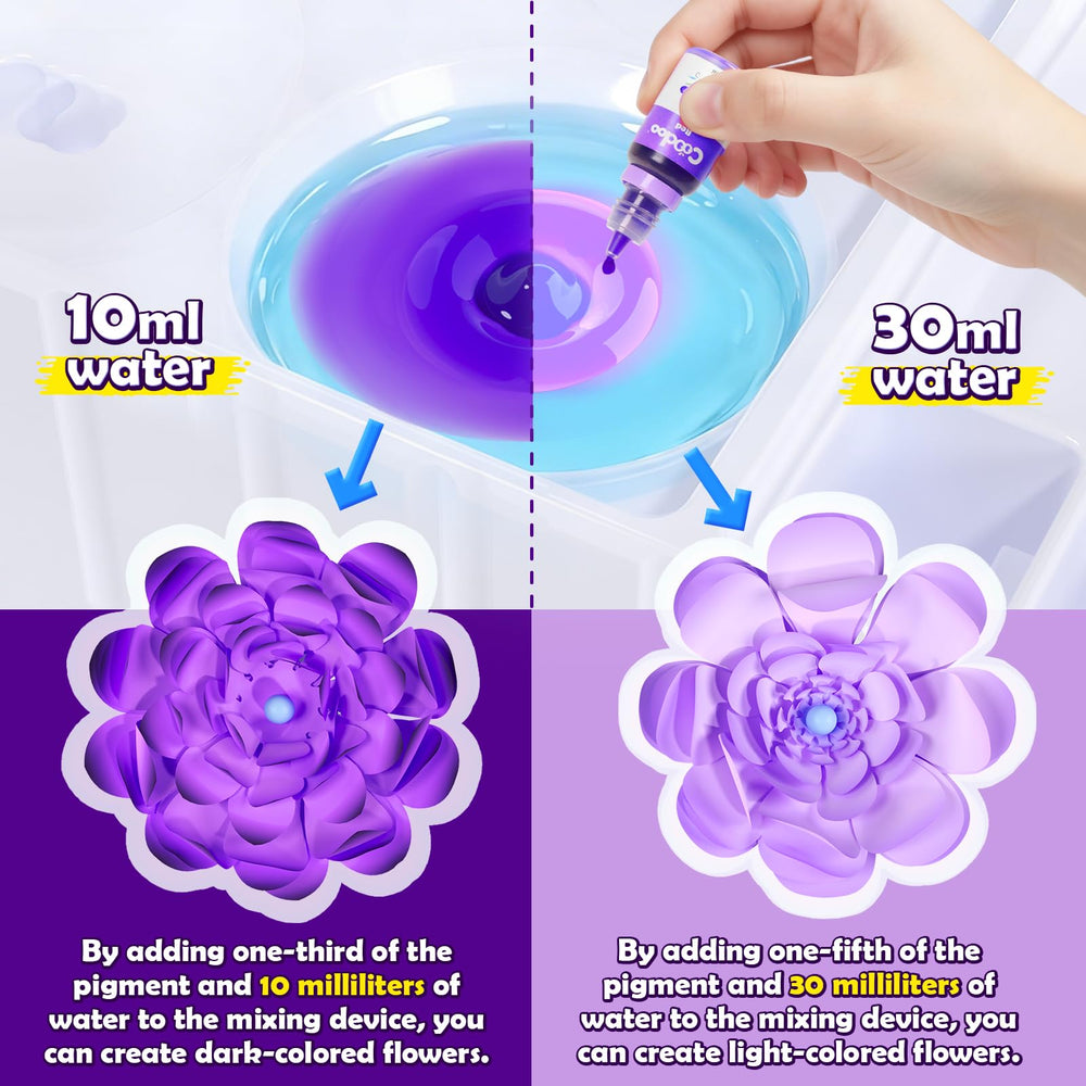COODOO assembled bouquet shows stems and clips for easy gifting.