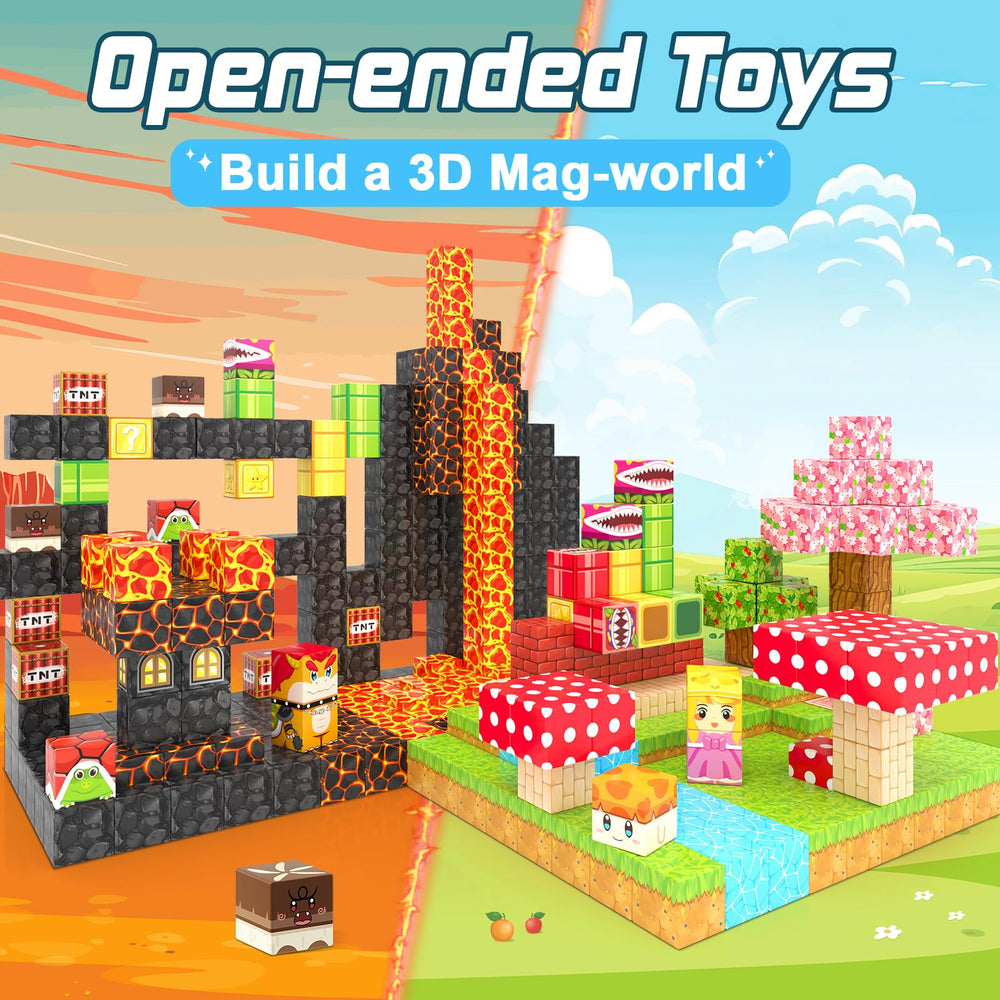 Coodoo cherry blossom world pieces inspire colorful, story-driven play.